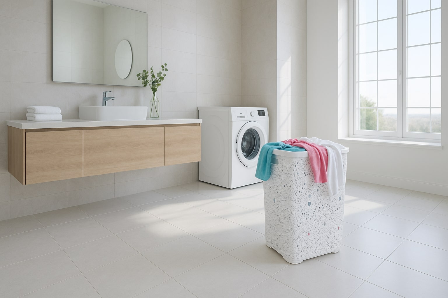 Odabir korpe za veš prema raspoloživom prostoru