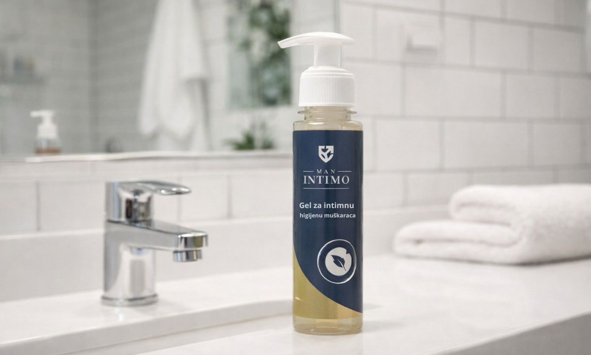 men intimo gel za muškarce u kupatilu